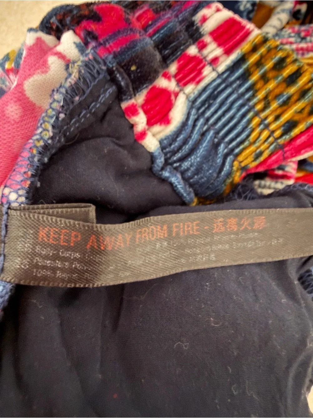 Anthropologie Multicolor Zadie Velvet Patchwork Sleep Pants Size XS 8583